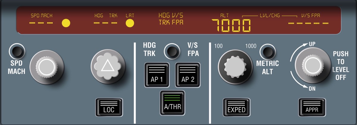 A330 Cockpit Training Posters FCU