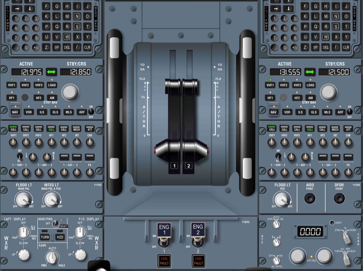 A330-NEO Cockpit Poster Controls